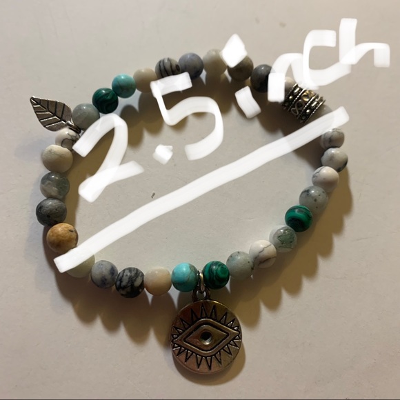 5 for 20 set of 2 boho beaded sewing eye bracelets - Picture 2 of 7